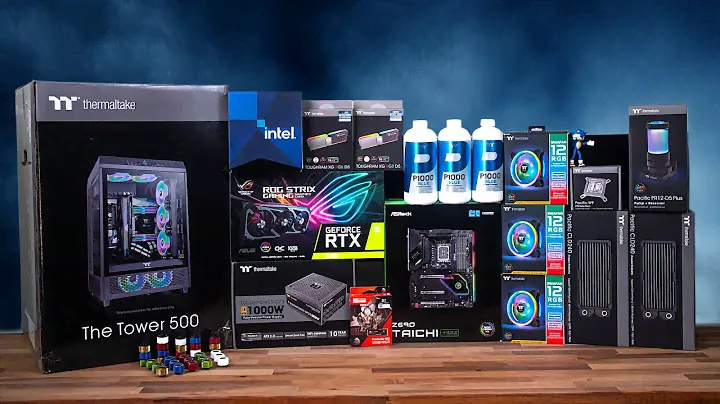 The FASTEST PC ever?! | Epic Sonic Gaming PC | Thermaltake Tower 500 | RTX 3080 & 12900k