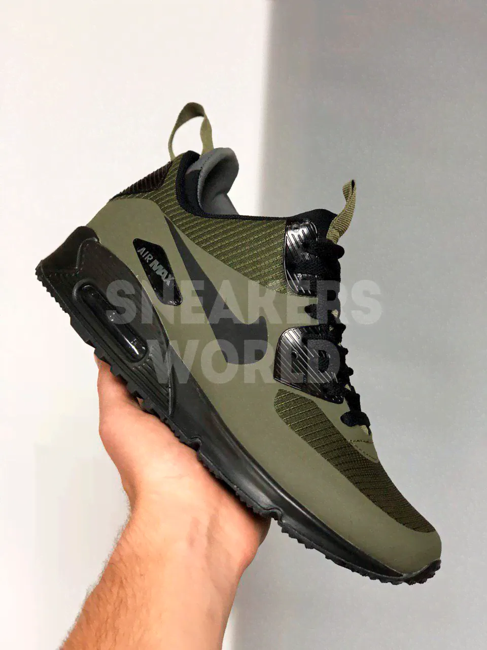 Nike Air Max 90 Ultra Mid Winter хаки