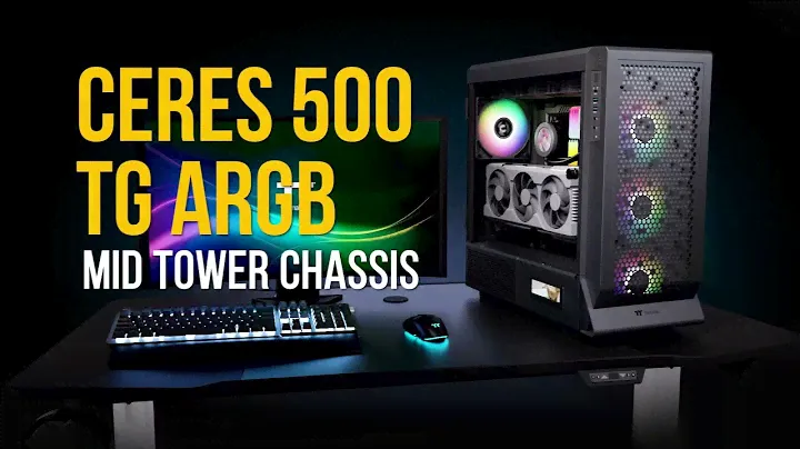 Thermaltake Ceres 500 TG ARGB Mid Tower Chassis Product Animation - Born to be Cool!