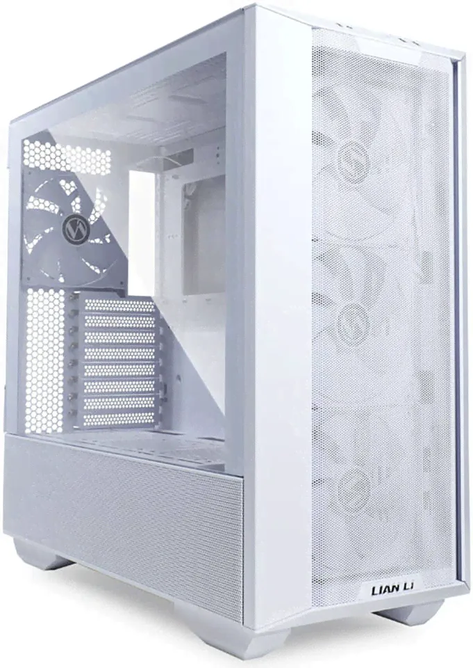 Корпус Lian Li Lancool III E-ATX Mid Tower, боковая панель из закаленного стекла, 140-мм вентиляторы PWM, поддержка размера радиатора до 420 мм, 8 сло