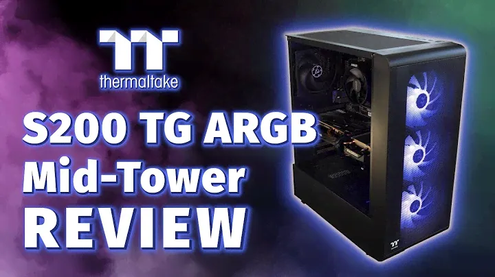 Thermaltake S200 TG ARGB: A Mid-Tower PC Case with a Mesh Front & Three ARGB Fans