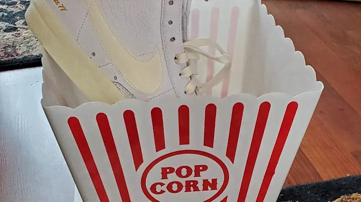 Nike Blazer Mid 77 Popcorn Sneaker - Unboxing #🍿👟