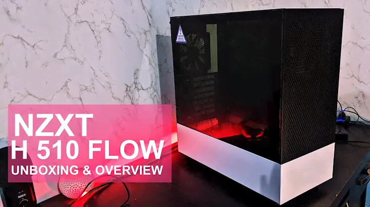 NZXT H510 Flow Unboxing & Overview : Front IOs, Fans, Drive Bays & More