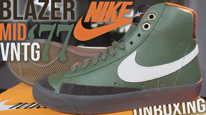 NIKE Blazer Mid '77 Vintage: UNBOXING 🎁