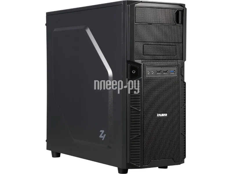 Корпус Zalman Mid Tower Z1 Black-0