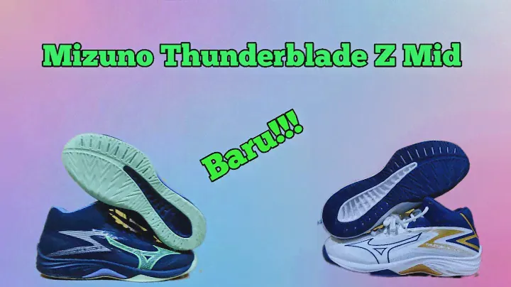 Review mizuno Thunderblade Z mid + Varian warna nya... @AgusSisChanel #mizunoshoes #volleyball