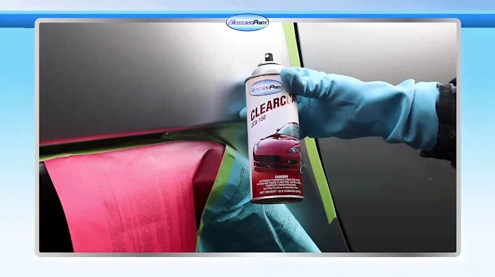 How to paint 3 stage colors with aerosol cans - (base coat - mid coat- clearcoat)