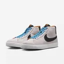 Кеды высокие мужские Nike SB Zoom Blazer Mid Electric, серый