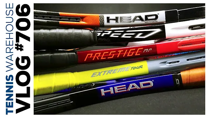 The best Head tennis racquets & string combos; plus a Radical pro-stock you want to see - VLOG #706👀