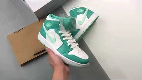 Air Jordan 1 Mid White Marine Green DV2229 300