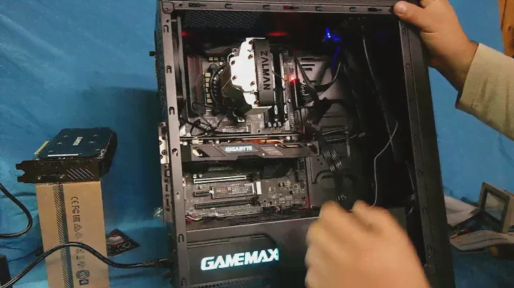 Корпус Aerocool PGS Cylon RGB Black разгром