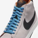 Кеды высокие мужские Nike SB Zoom Blazer Mid Electric, серый