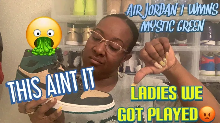 AIR JORDAN 1 WMNS MYSTIC GREEN IS AN EPIC FAIL