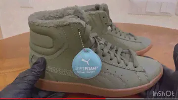 Sneakers Puma Vikky Mid L Fur Olive Night