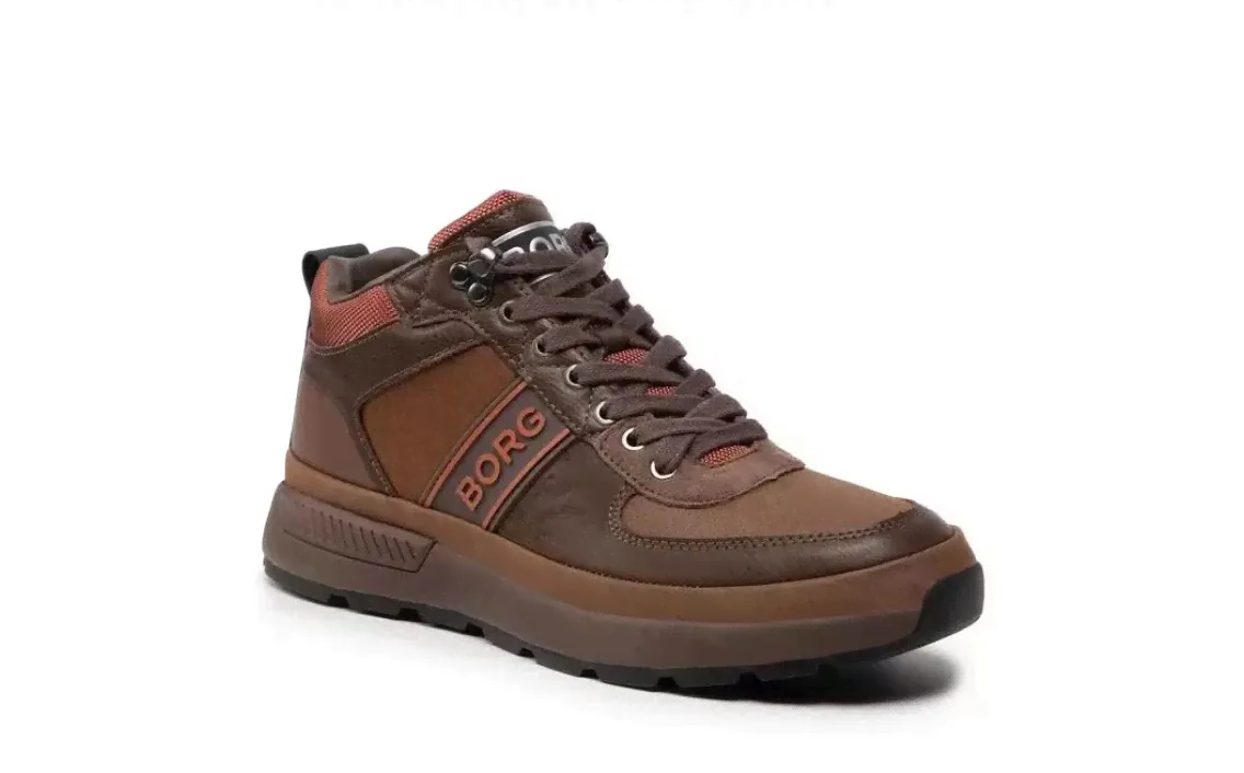 Ботинки мужские Bjorn Borg H100 MID TRC M 2242614706 коричневые 44 EU-0