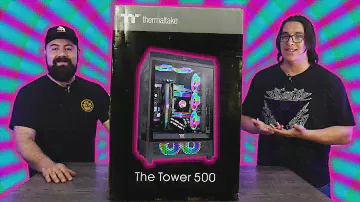 GRANDOTE y sin MIEDO por las TARJETOTAS y las TEMPERATURAS - Thermaltake Tower 500 - DrogaDigital