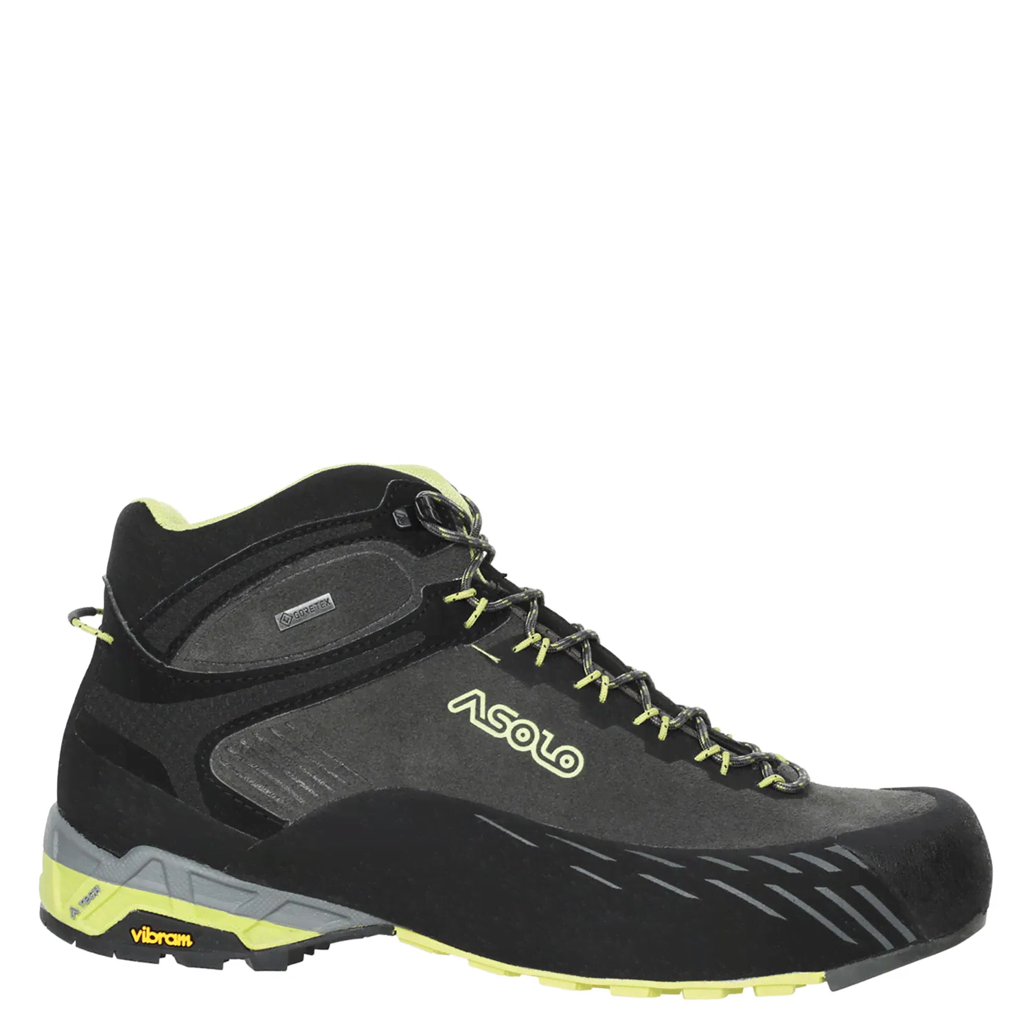 Ботинки Asolo Eldo Mid Lth Gv Mm Graphite/Green Oasis-0