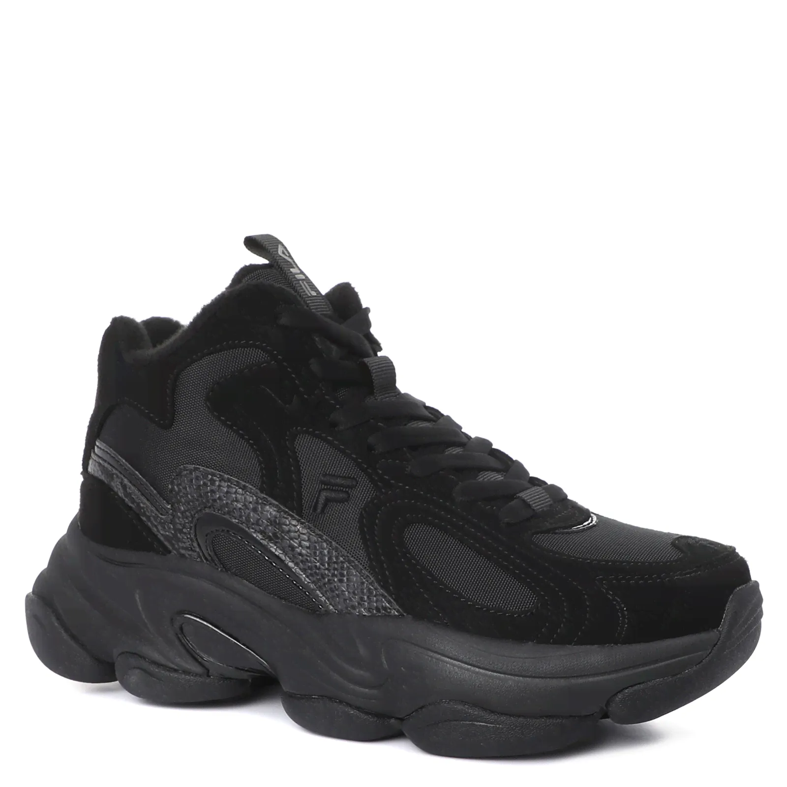 Женские высокие кроссовки FILA VOLT MID WNTR Артикул 2414796, черный-0