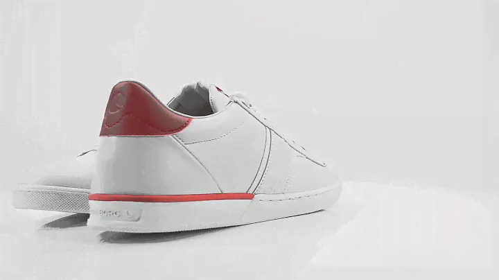 Bjorn Borg Men Shoes, SNEAKERS, SCHUHE SCHOENEN Low Lea White Red