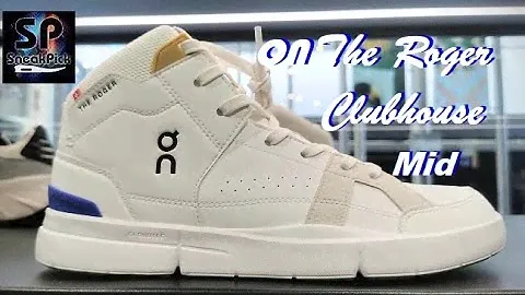On The Roger Clubhouse Mid (White/Indigo) A quick actual look