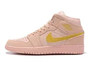 Air Jordan 1 Retro Mid 'Coral/Gold'