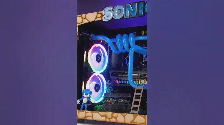 Epic Sonic Gaming PC Build! Thermaltake Tower 500 with Z690 & 12900k