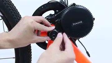 Bafang BBS02B 48V 750W Ebike Motor with LCD Display 8fun Mid Drive Electric Bike Conversion Kits