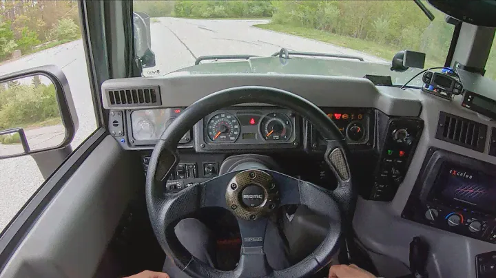 2003 Hummer H1 - POV Test Drive by Tedward (Binaural Audio)