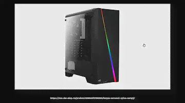 Компьютерный корпус AeroCool Cylon черный, с многоцветной подсветкой. Обзор и пример сборки.