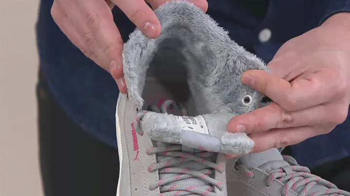 PUMA Hightop Sneakers - Vikky Mid Corduroy on QVC