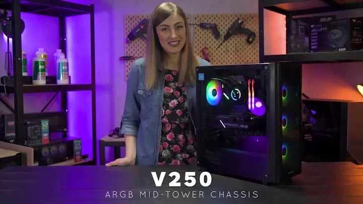 Thermaltake Chassis - V250 TG ARGB Mid Tower Case - Your START into PC Building